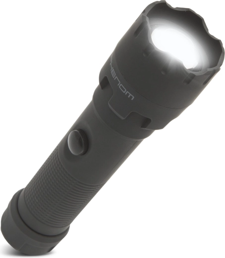 Lommelygte med fokus og kraftig SMD-LED