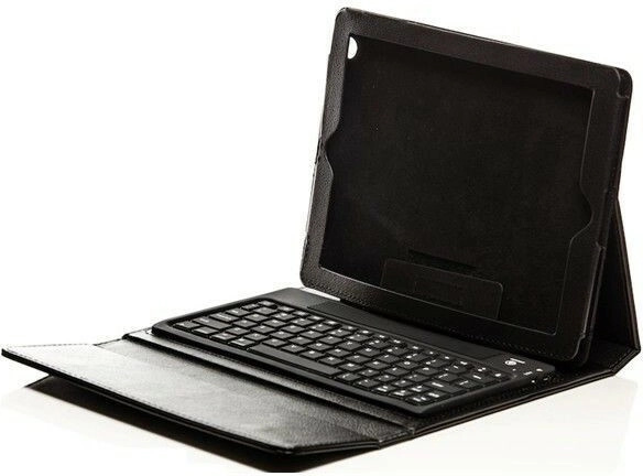 Remax tastatur med etui til iPad 2/3 – sort