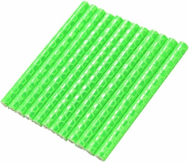 Grønne reflekterende rør til egerne på cyklen