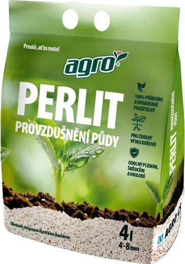 Perlit til dyrkning af planter 4 l AGRO