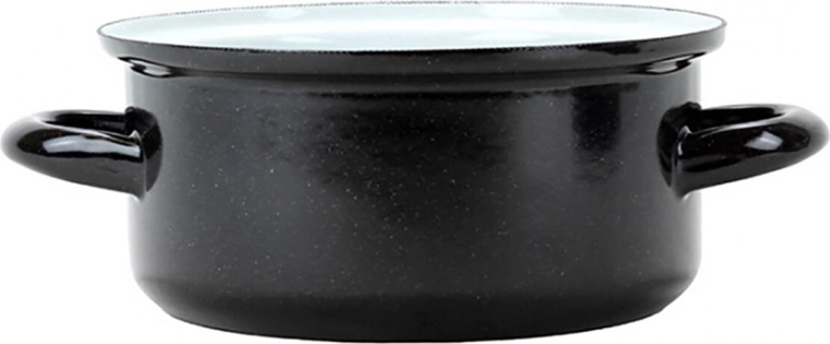 Emaljeret kasserolle BELIS Standard 18 cm, 2,1 l