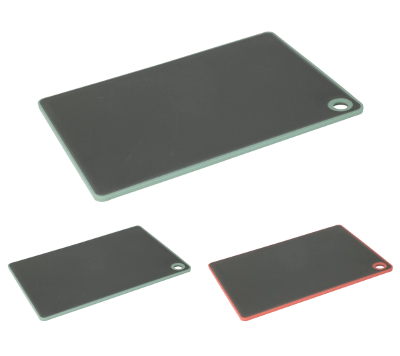 Plastikskærebræt med forhøjet kant 23 × 16 cm