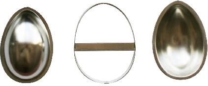 Forme til honningkagepåskeæg 3D 100 mm – sæt