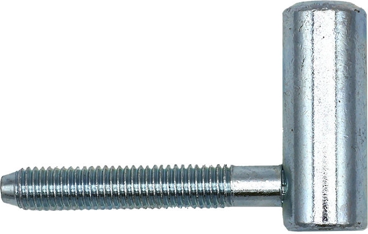 Øvre del af dørhængsel 80/10 M8, blå zink, 50 mm (10 stk)