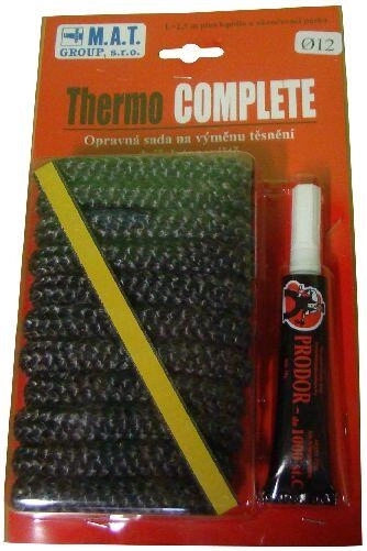 Isolerende tætningssnor 6 mm THERMOKOMPLET med limsæt 2,5 m