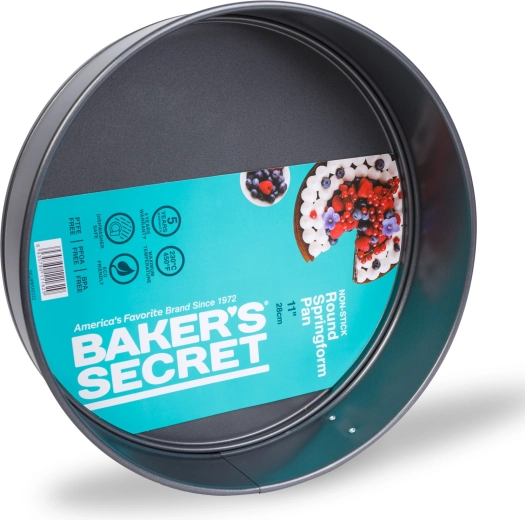 Baker's Secret Essential Line springform med rustfri spændelukning 28 cm