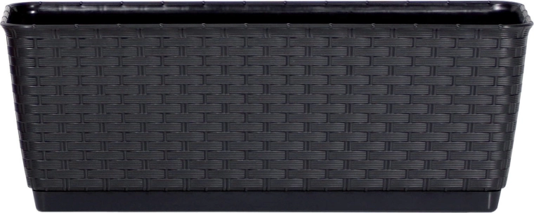 Altankasse med underskål Ratolla P 30 cm antracit