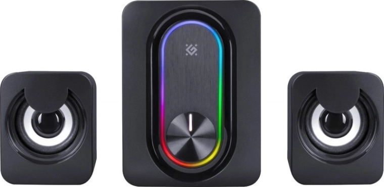 Computershøjttalere 2.1 med Bluetooth 5.3 og LED-bagbelysning, 11 W