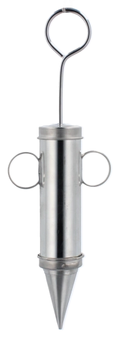 Metal kagedekoratør med 4 dyser