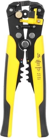 Automatiske afisoleringsværktøjer med skærer og krimper