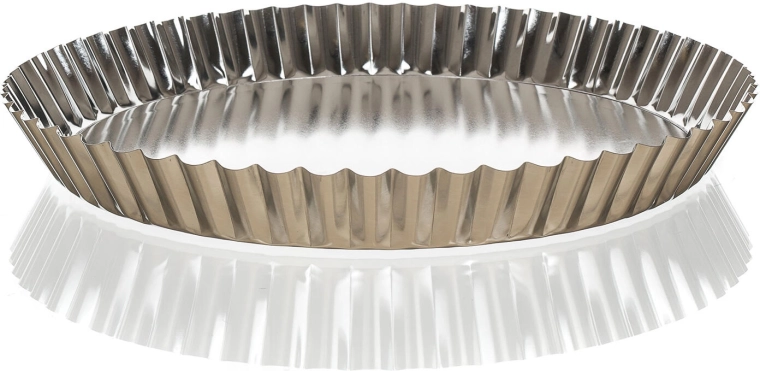 tærteform 26 cm med aftagelig bund FANTASIA, fortinnet plade