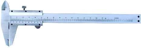 Skydelære 150 mm med låseskrue