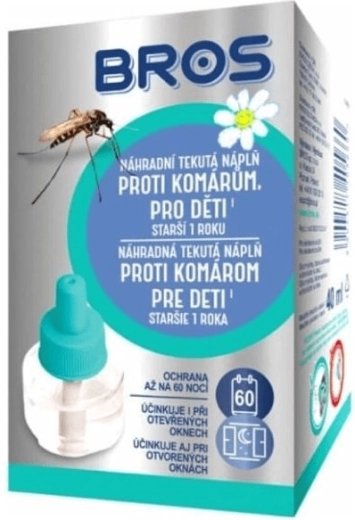 Bros flydende refill mod myg til børn