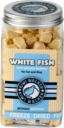 KiwiWalker FD Snack af hvid fisk til hunde 70 g
