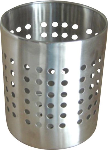 Rustfri stående holder og afdrypningsstativ til bestik 12 × 14,5 cm