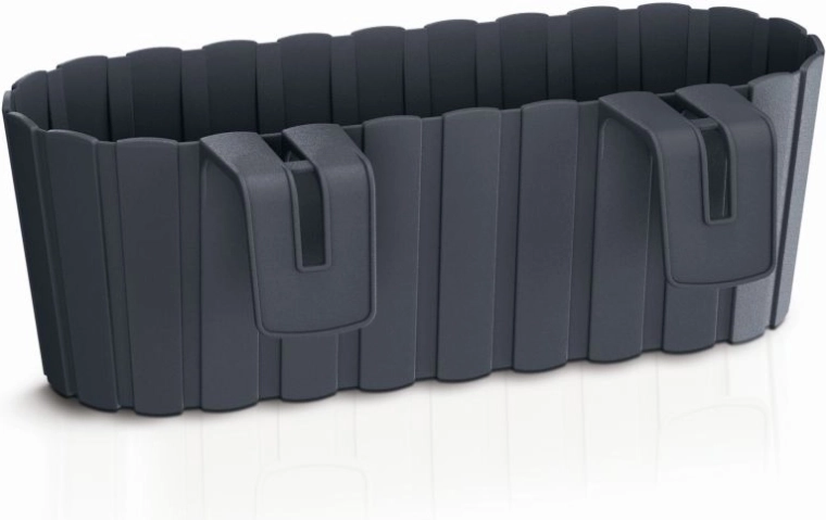 Hængende altankasse Boardee Hook antracit