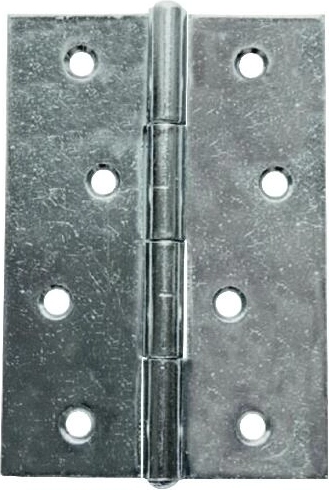 Hængsel med led 80 × 70 mm, galvaniseret, pakke 10 stk.