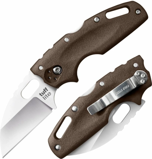 Cold Steel Tuff Lite Plain Dark Earth lommekniv