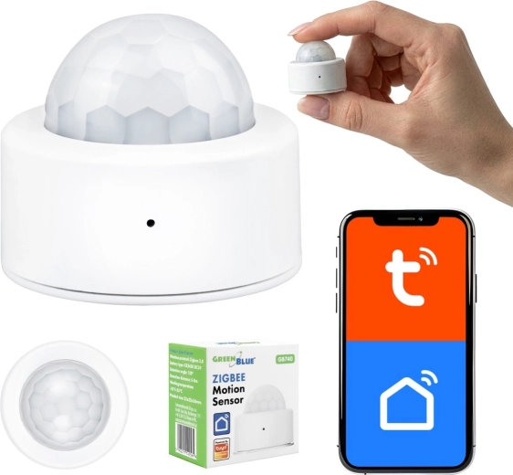 GreenBlue Tuya Zigbee trådløs bevægelsessensor GB740 - 1 stk.