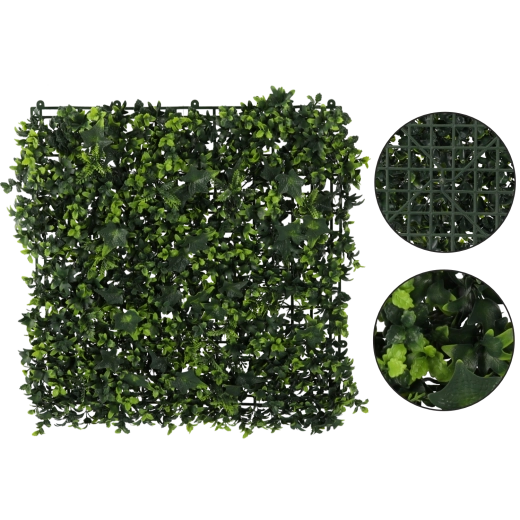 Plantevægspanel med efeu 50 × 50 cm