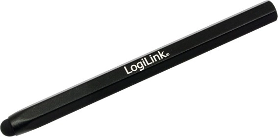 LogiLink stylus med gummispids til touchskærme, sort