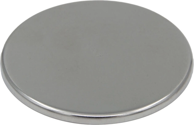 Rustfri dækkappe til sylteglaslåg OMNIA 83, 5 stk.