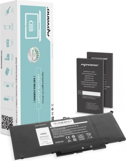 Movano-batteri til Dell Latitude 7290, 7390 og 7490 (5800 mAh, 44 Wh)