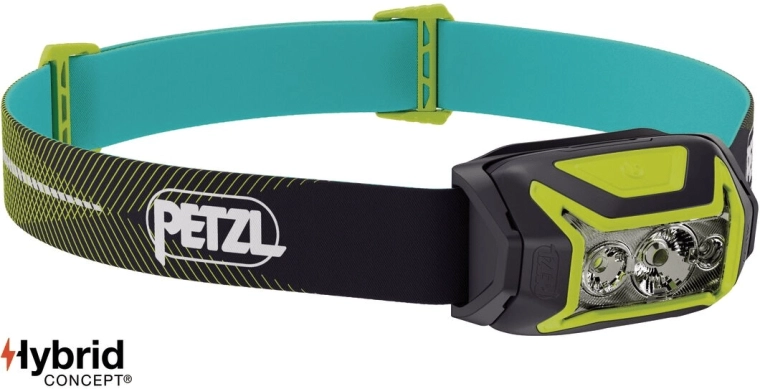 Petzl Actik Core pandelampe, grøn