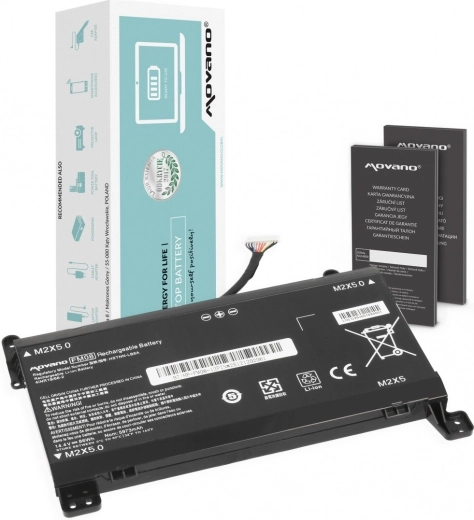 Movano batteri FM08 til HP Omen 17-AN (12-pin) 5973 mAh 86 Wh