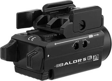 OLIGHT Baldr S BL genopladelig våbenlygte med blå laser - 1 stk.