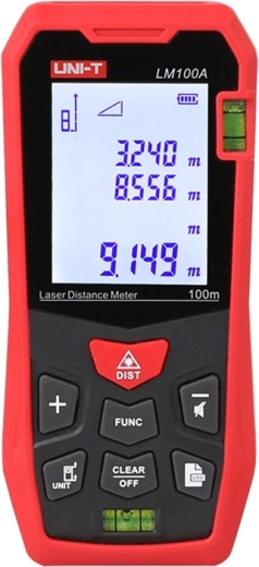 Laserafstandsmåler Uni-T LM100A 100 m