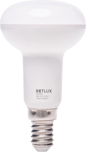 LED-reflektorpære Retlux R50 E14 3 W dagslys hvid