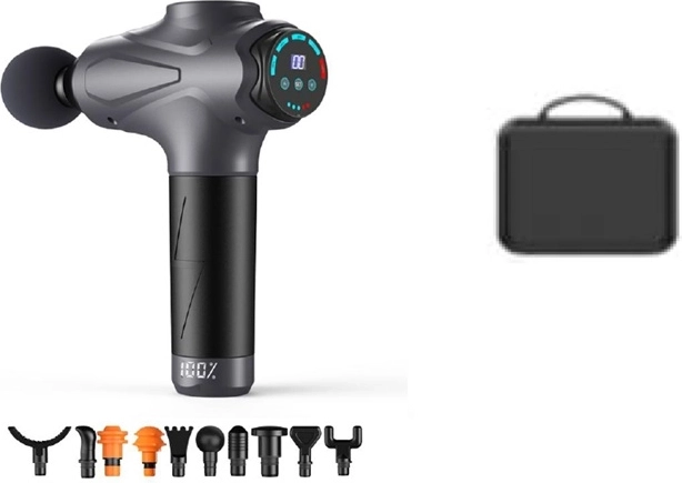 massagepistol BodyBeat Flex mellem – 13 tilbehørshoveder