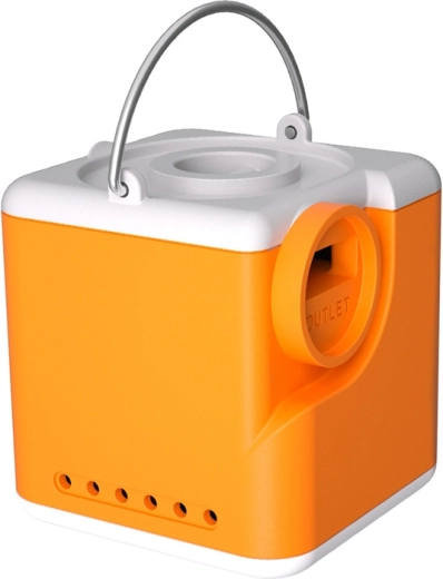 Flextail Nano Pump 5C1 bærbar pumpe 3-i-1 orange