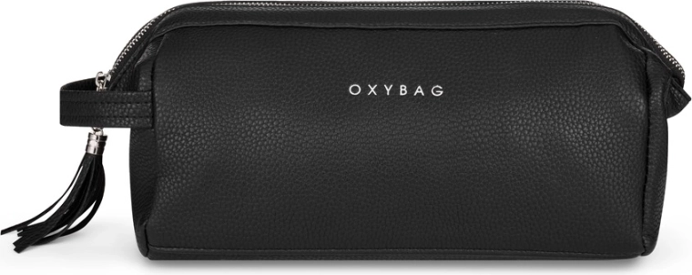 Kosmetikpung Holiday læder sort