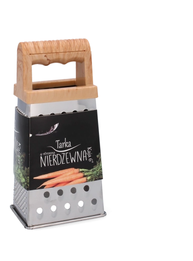 Firsidet rivejern i rustfrit stål KAJA 18 cm