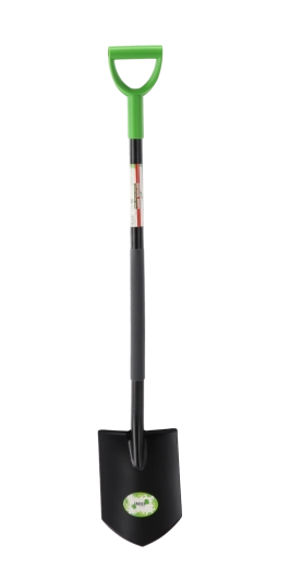 Skarp havereskovl med stærkt stålskaft 120 cm