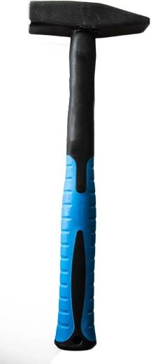 Smedehammer 400 g med fiberglassskaft