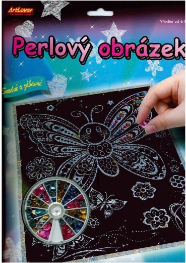ARTLOVER Perlebillede Ugle 20x25 cm