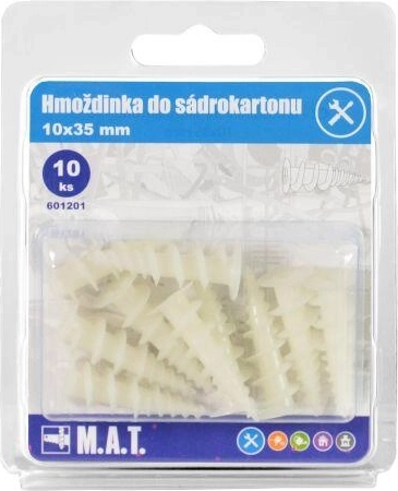 Gipsplugs Turbo 10×35 PH (10 stk.)