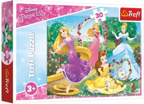 Puslespil 30 brikker - Vær en Disney-prinsesse