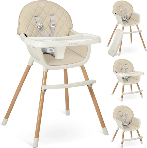 Højstol NUKIDO Lilo beige