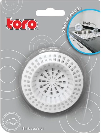 Plastsi til afløb TORO, sæt 2 stk., diameter 7 cm