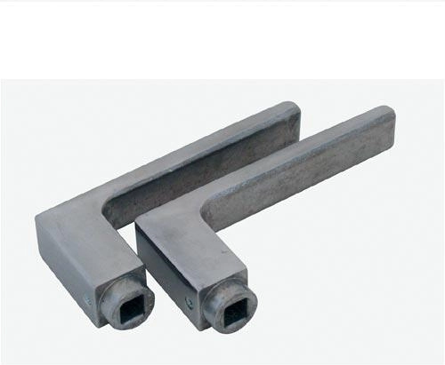 Korridordørhåndtag i aluminium