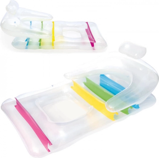 Oppustelig liggeunderlag Bestway med rygstøtte