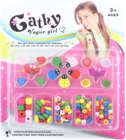 Træperler til børn til at lave armbånd