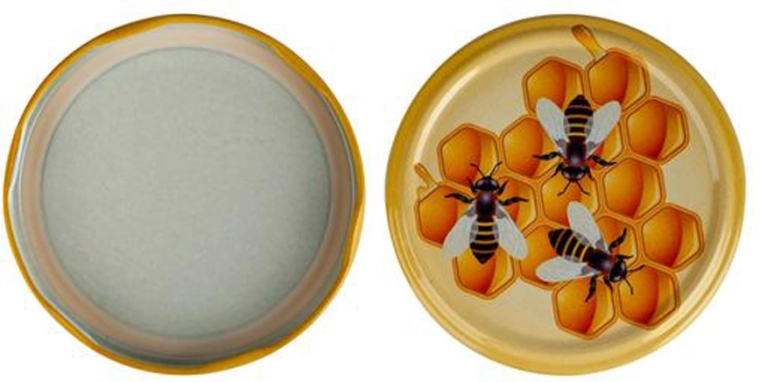 Twist-låg til sylteglas 82 mm bi, 10 stk