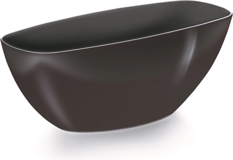 Skål til orkidéer COUBI i antracit