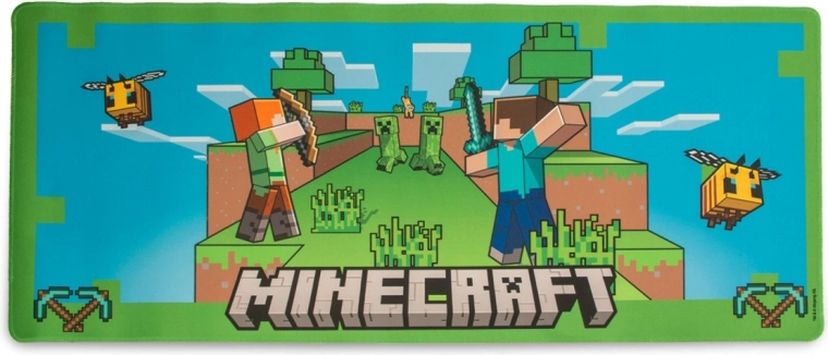 Gaming-musemåtte MINECRAFT 80 × 35 cm
