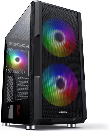 Modecom Volcano Amirani argb sort computerkabinet